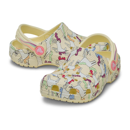 Crocs Toddler Classic Unicorn Graphic Clog